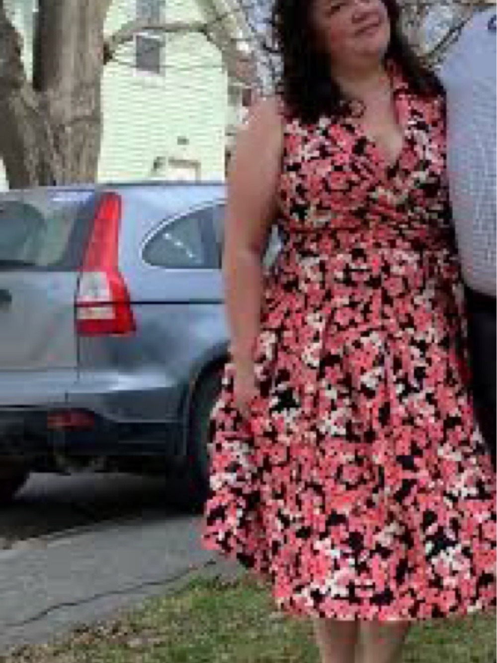 Plus Size Jessica Howard Faux Wrap Dress. 24W